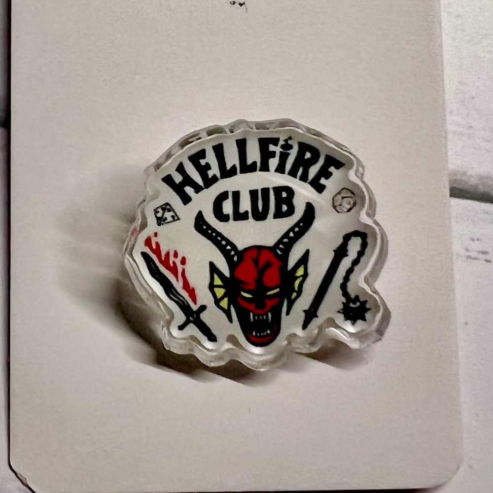 Hellfire Club Acrylic pin